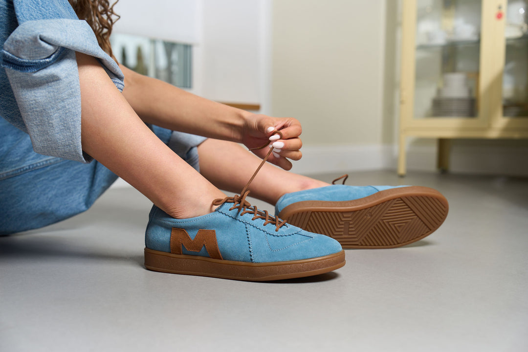"Funky sneakers, Sky Blue"