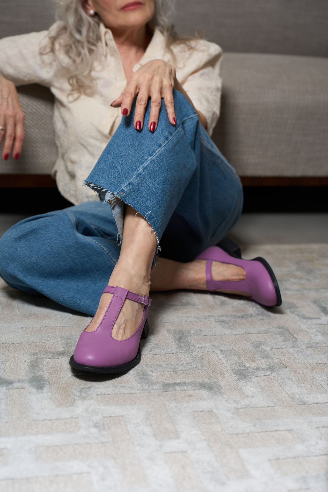 "Disco Flats, Violet"