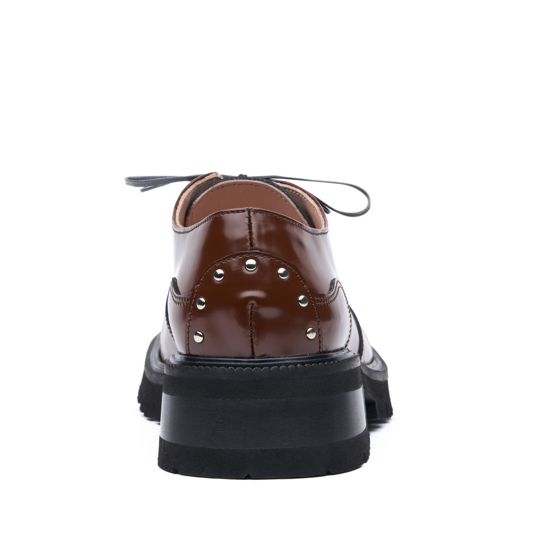 "Espresso Oxfords, Brown"