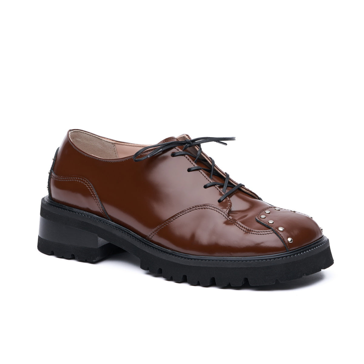 "Espresso Oxfords, Brown"