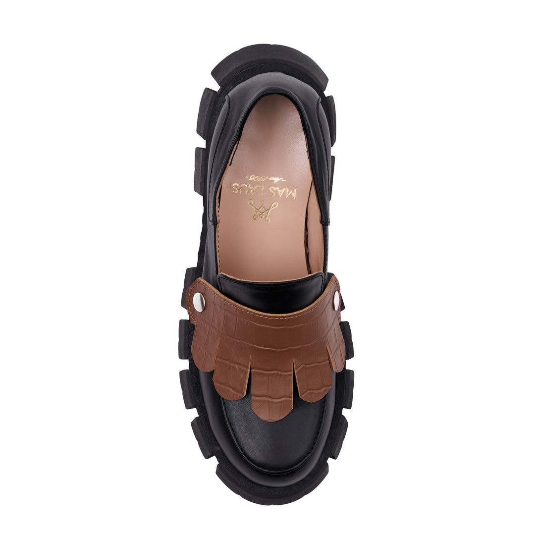 "Da Vinci Loafers Black"