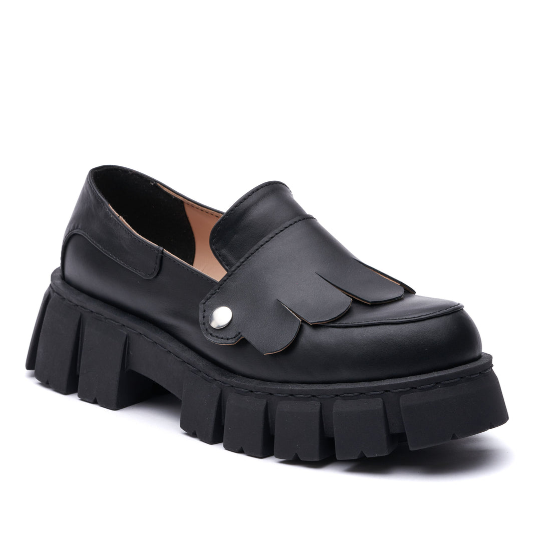 "Da Vinci Loafers Black"