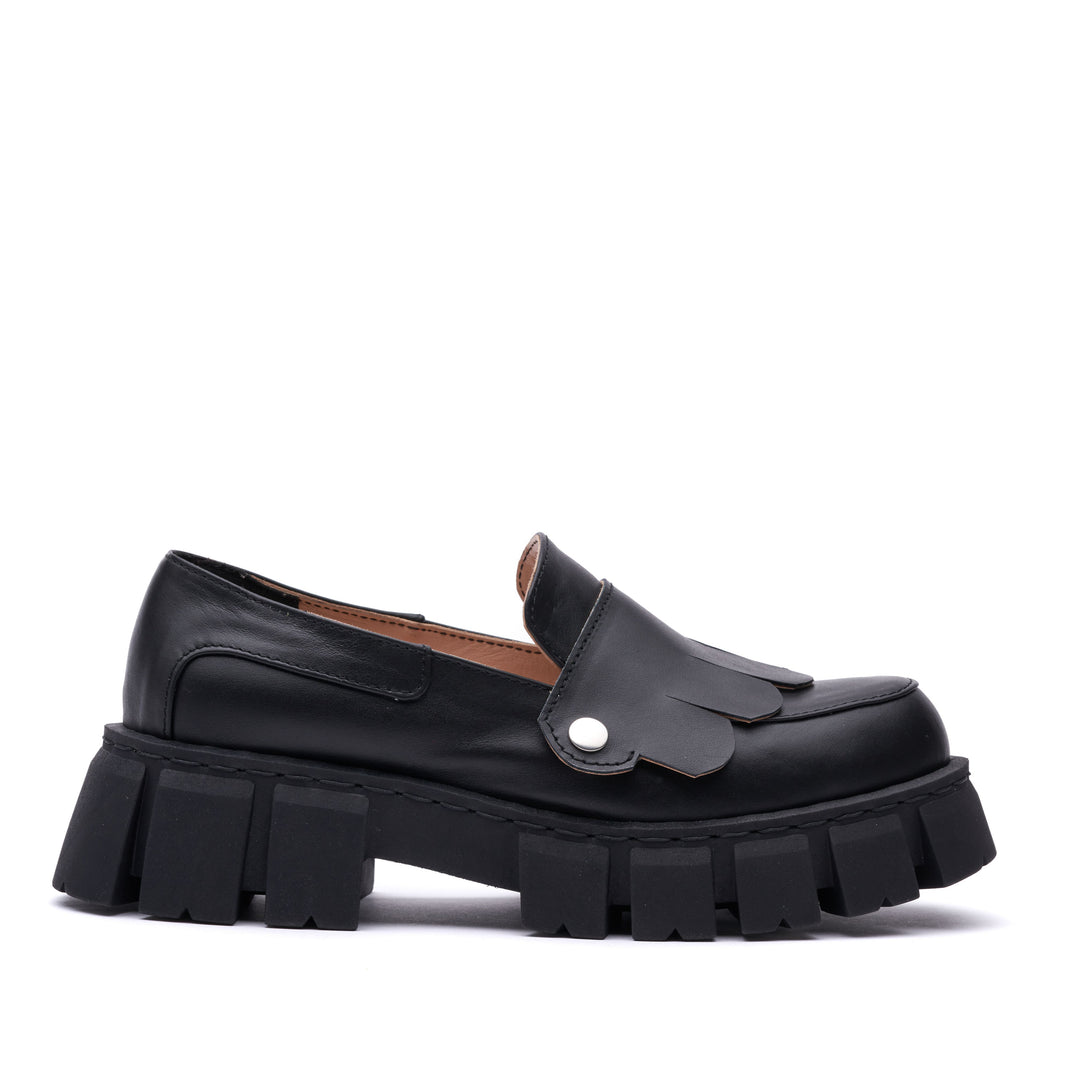 "Da Vinci Loafers Black"