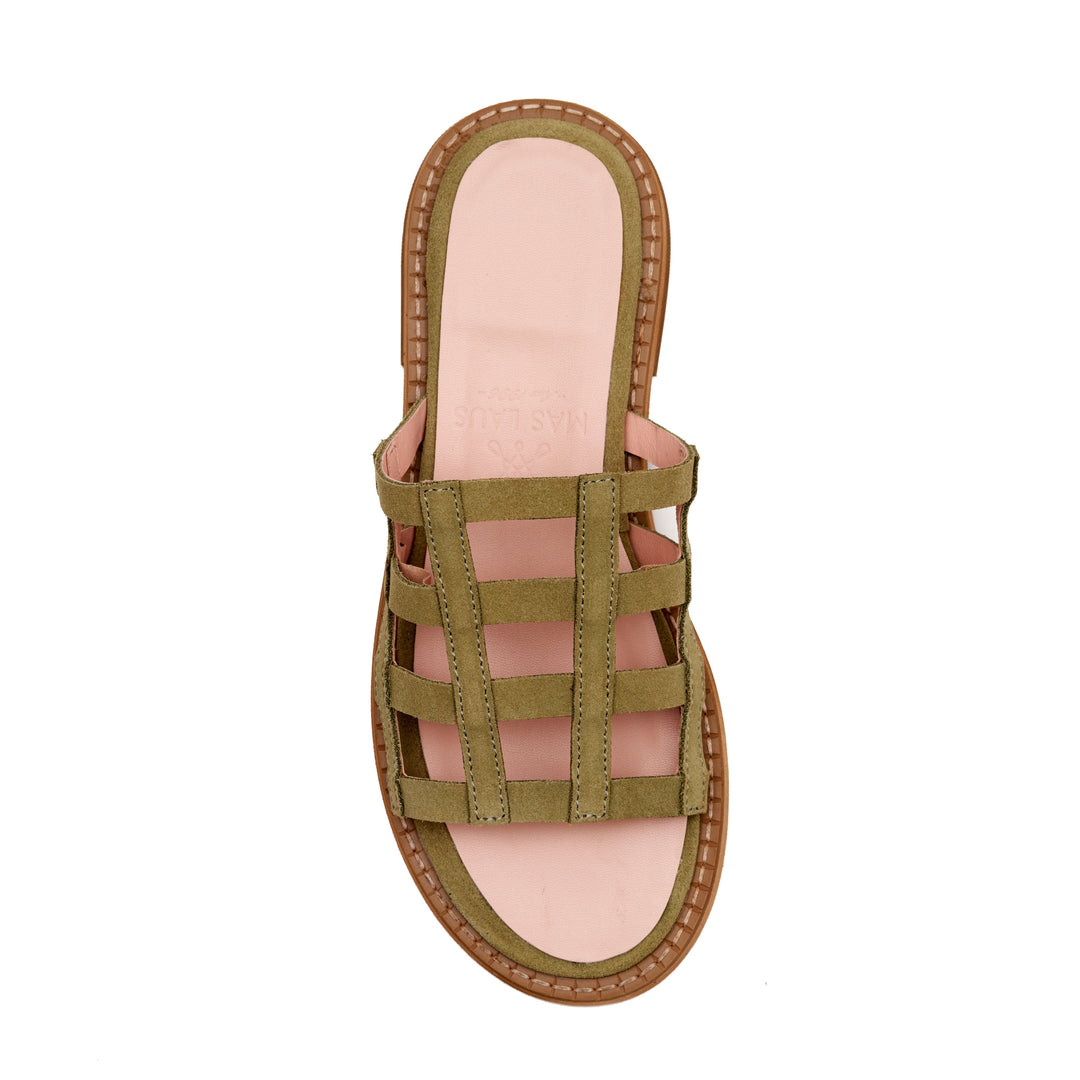 "Hippie Sandals, Green"