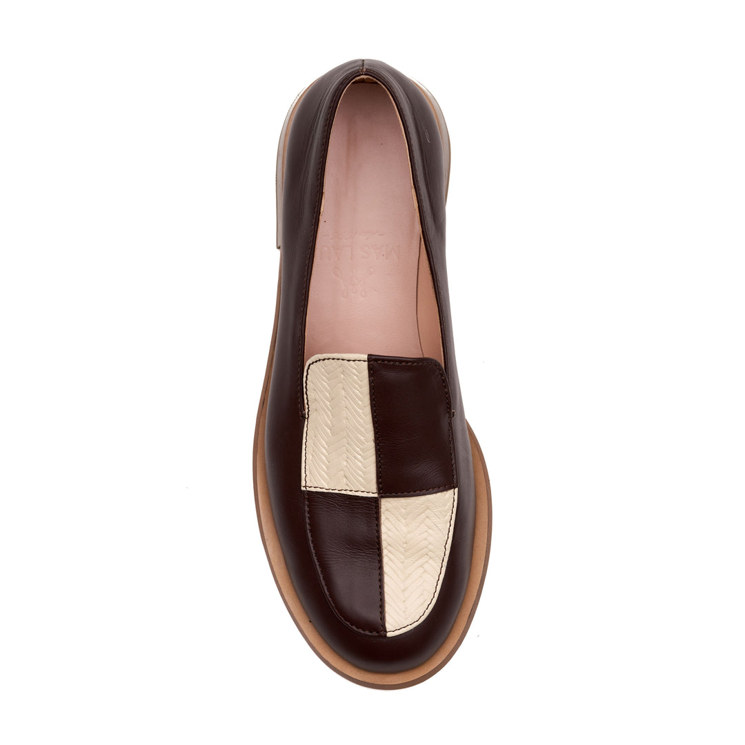 "Twist Loafers, Brown"