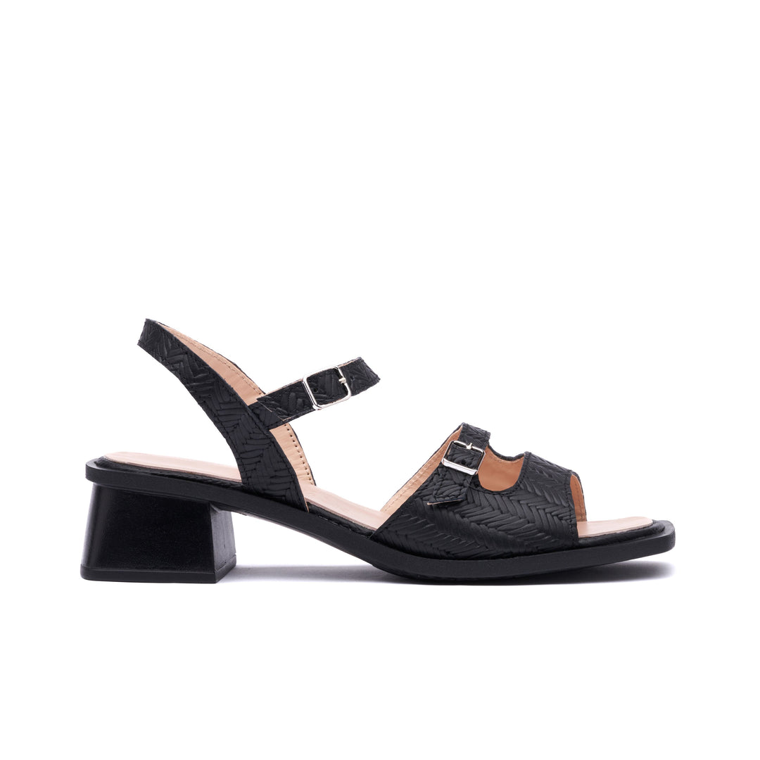 "Boogie Sandals, Black"