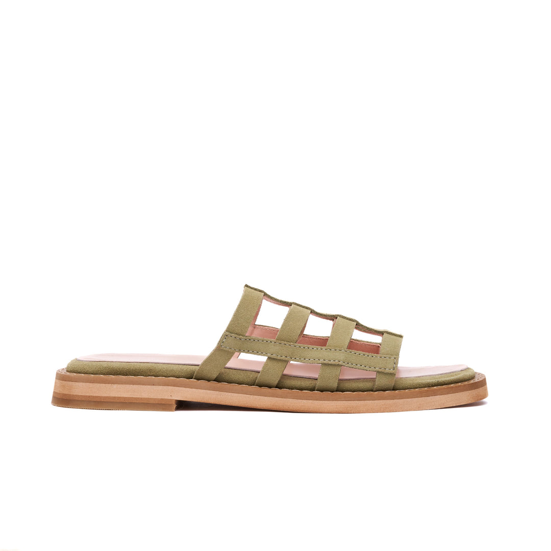 "Hippie Sandals, Green"