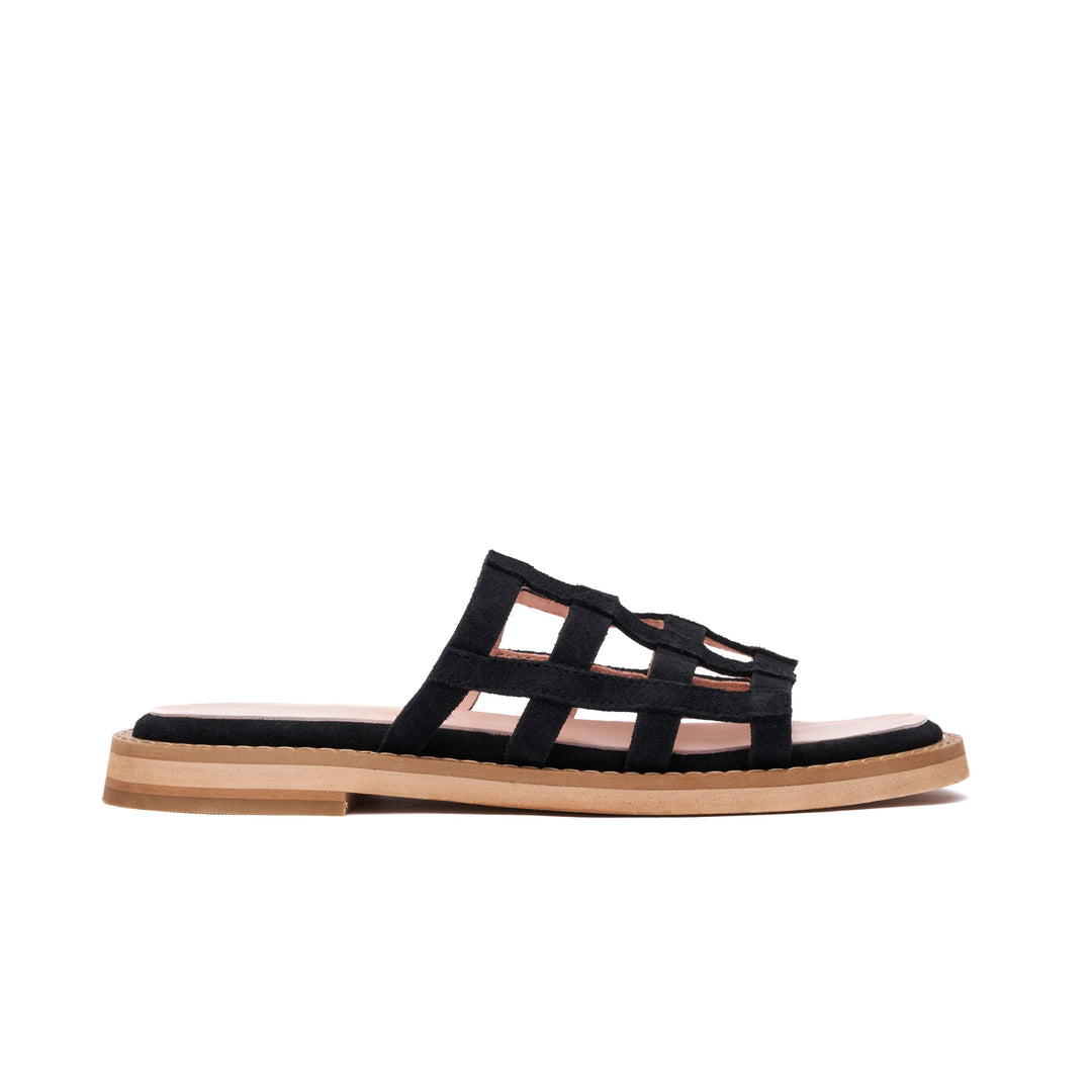 "Hippie Sandals, Black"