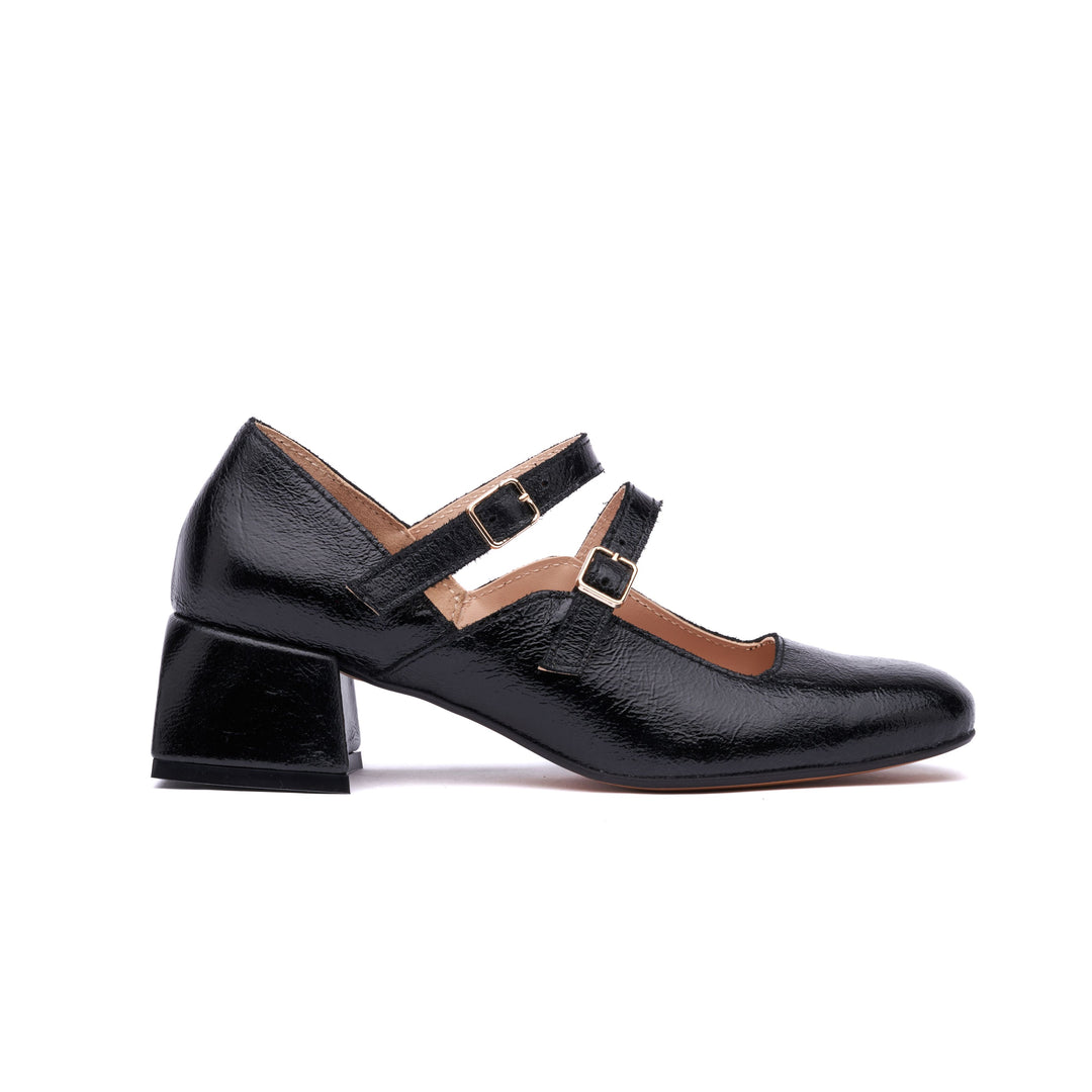 "Groovy Heels, Black"