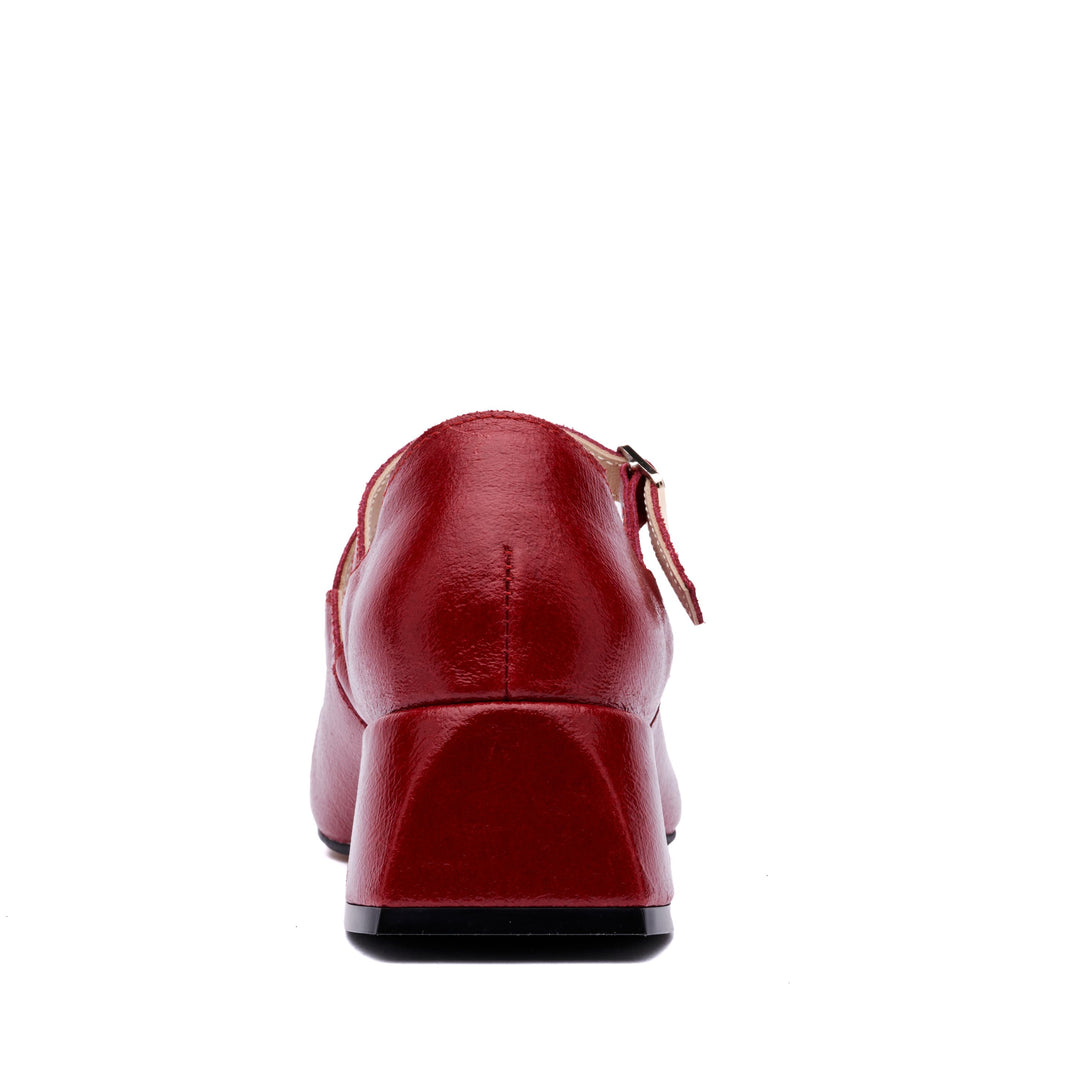 "Groovy Heels, Red"