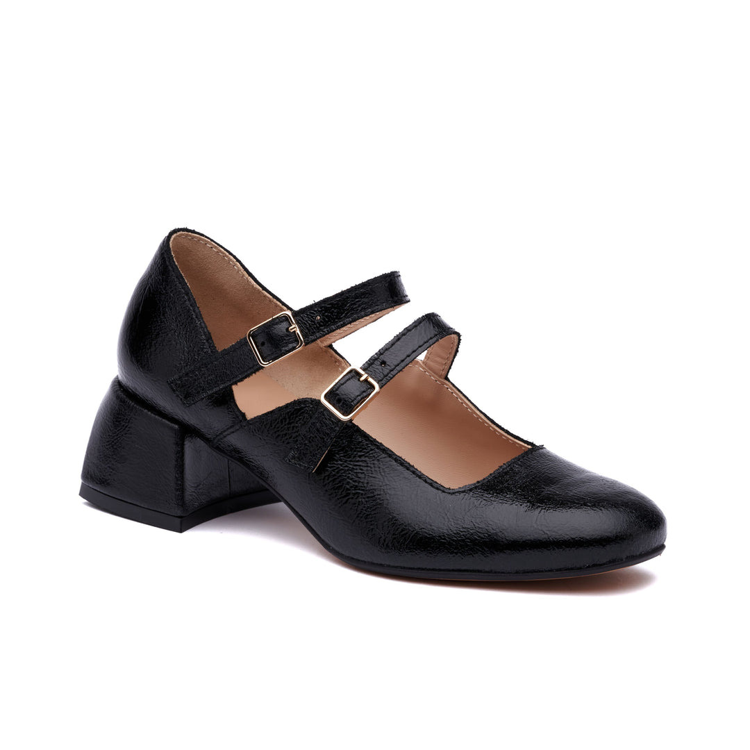 "Groovy Heels, Black"