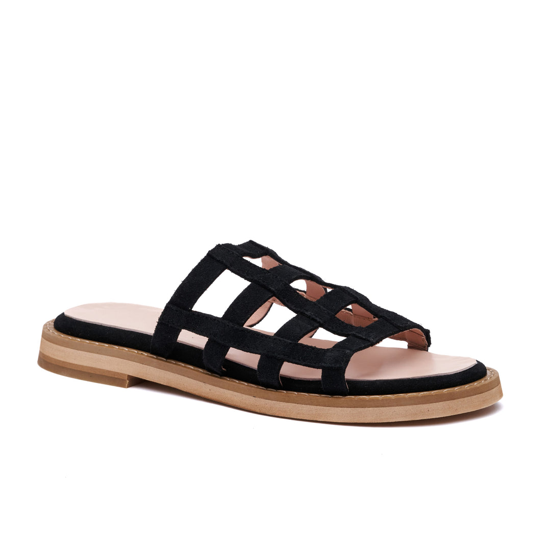 "Hippie Sandals, Black"