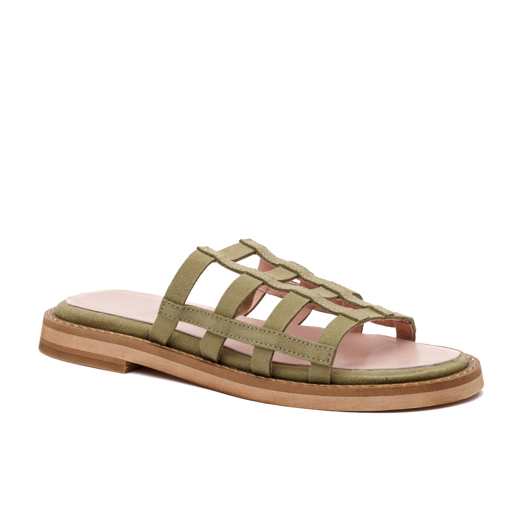 "Hippie Sandals, Green"