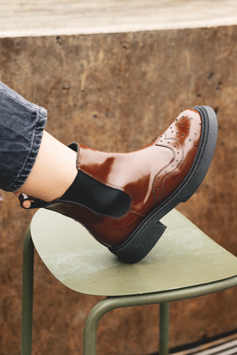 "Bagel Chelsea Boots"
