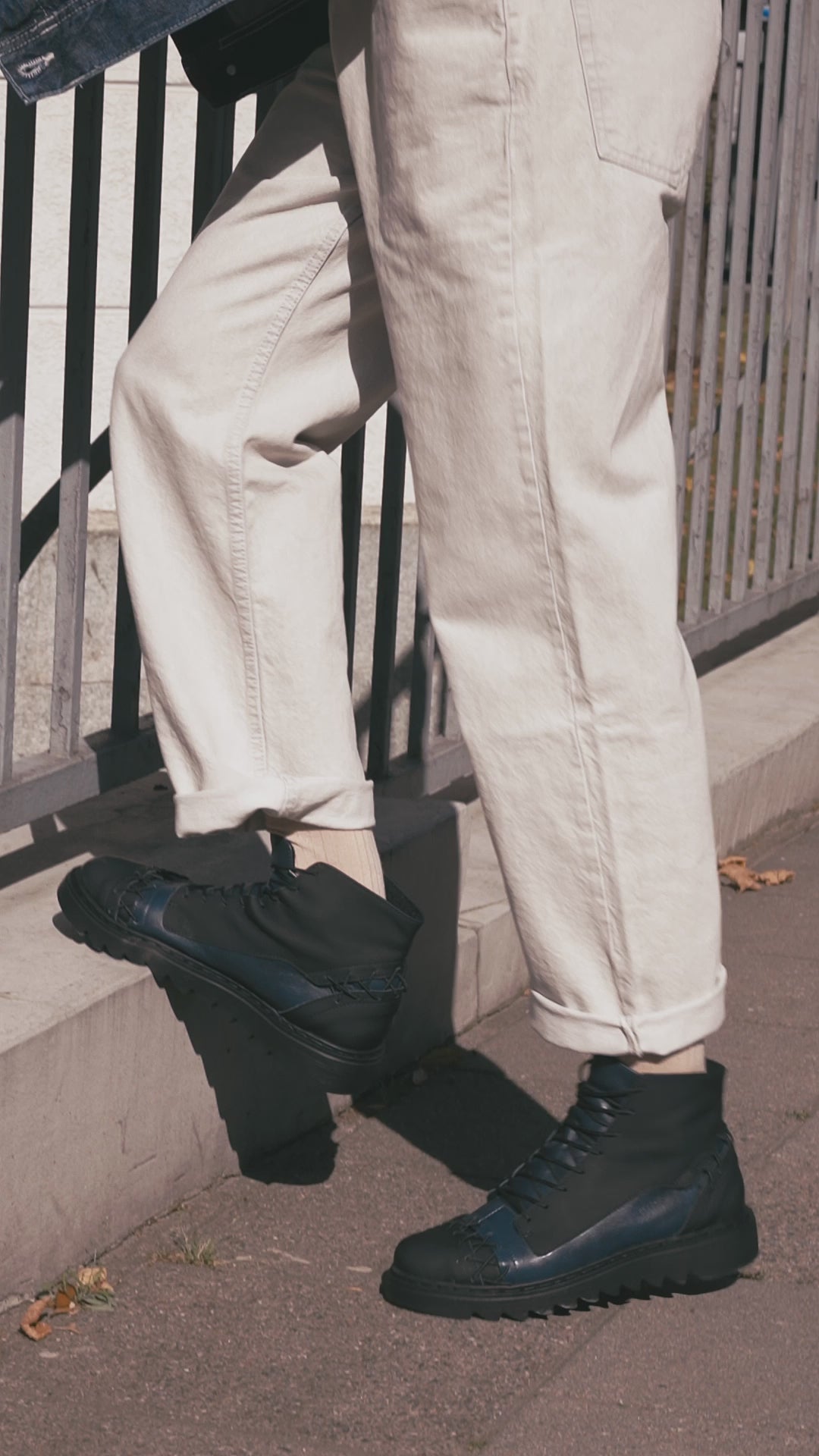 "Navy Boots"