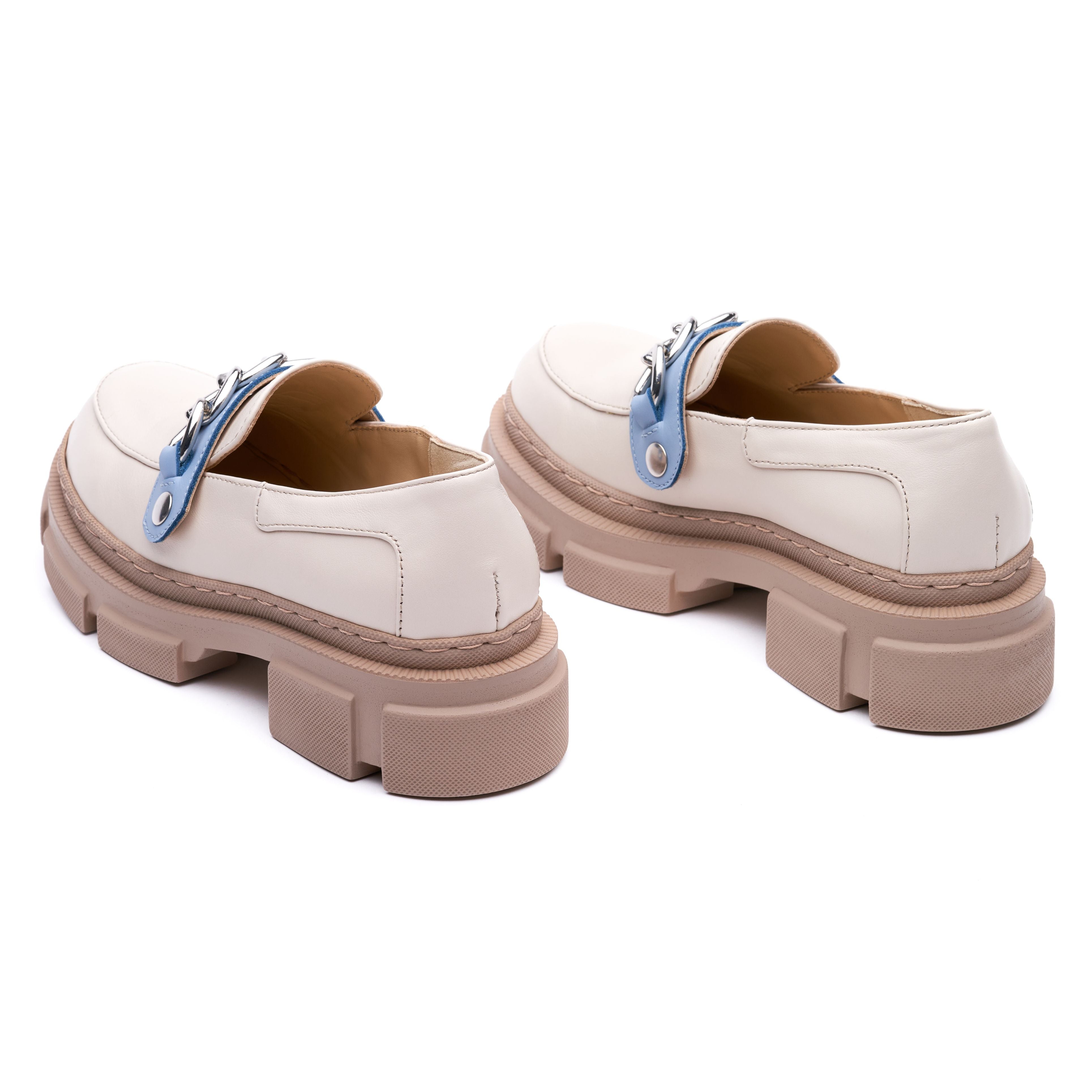 "Da Vinci Loafers Off White"