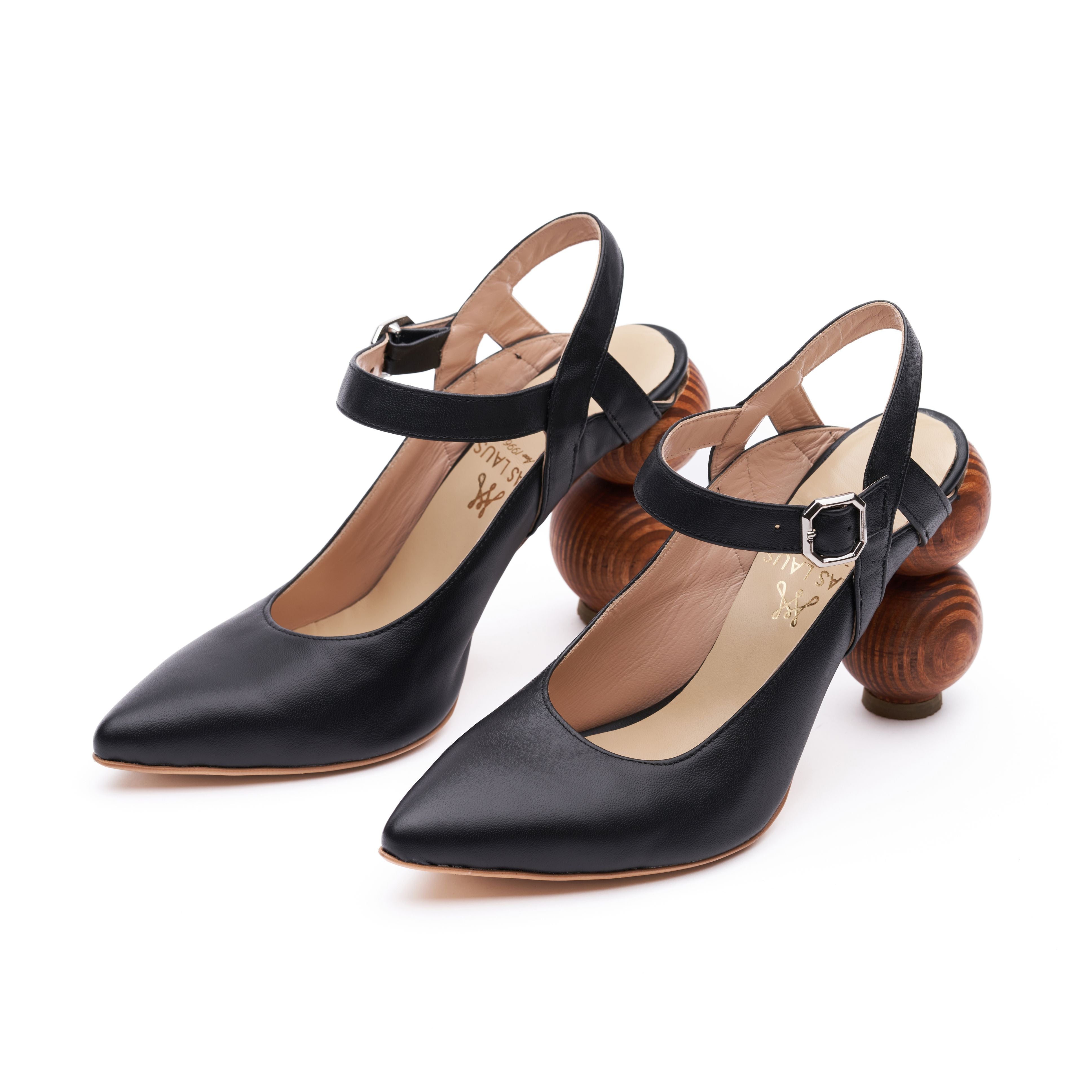 "Michelangelo Heels Black" sandėlyje