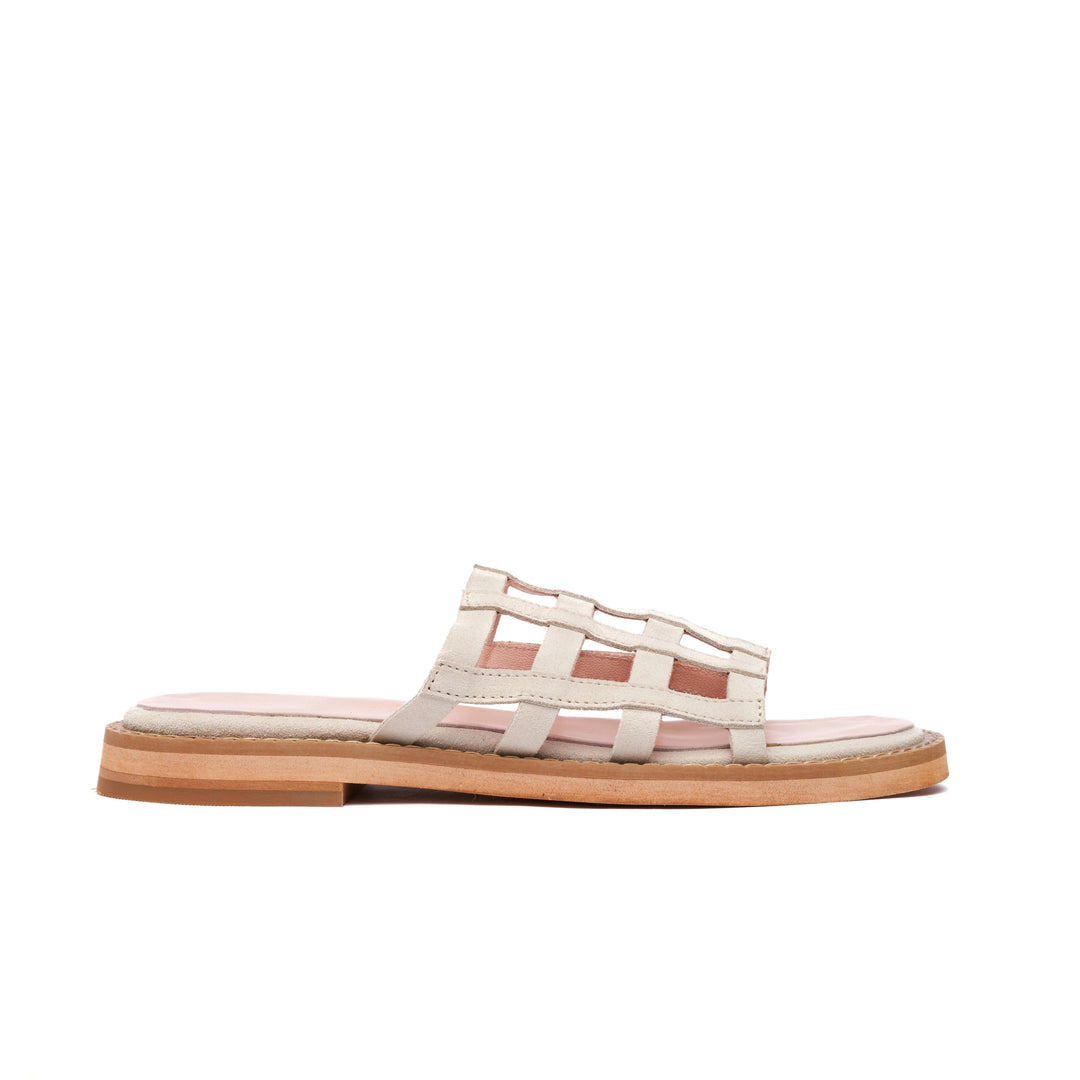 "Hippie Sandals, Off White"