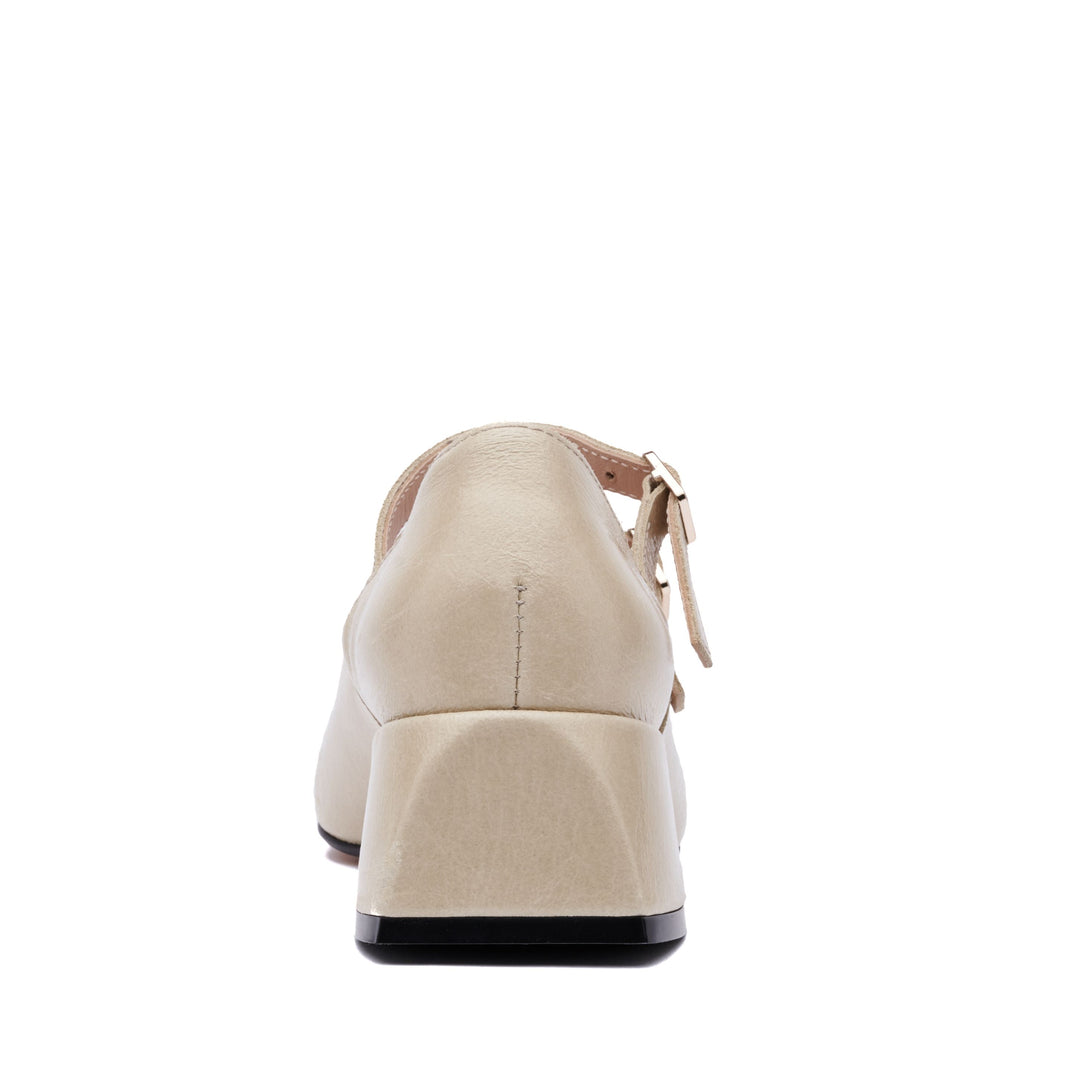 "Groovy Heels, Creamy"