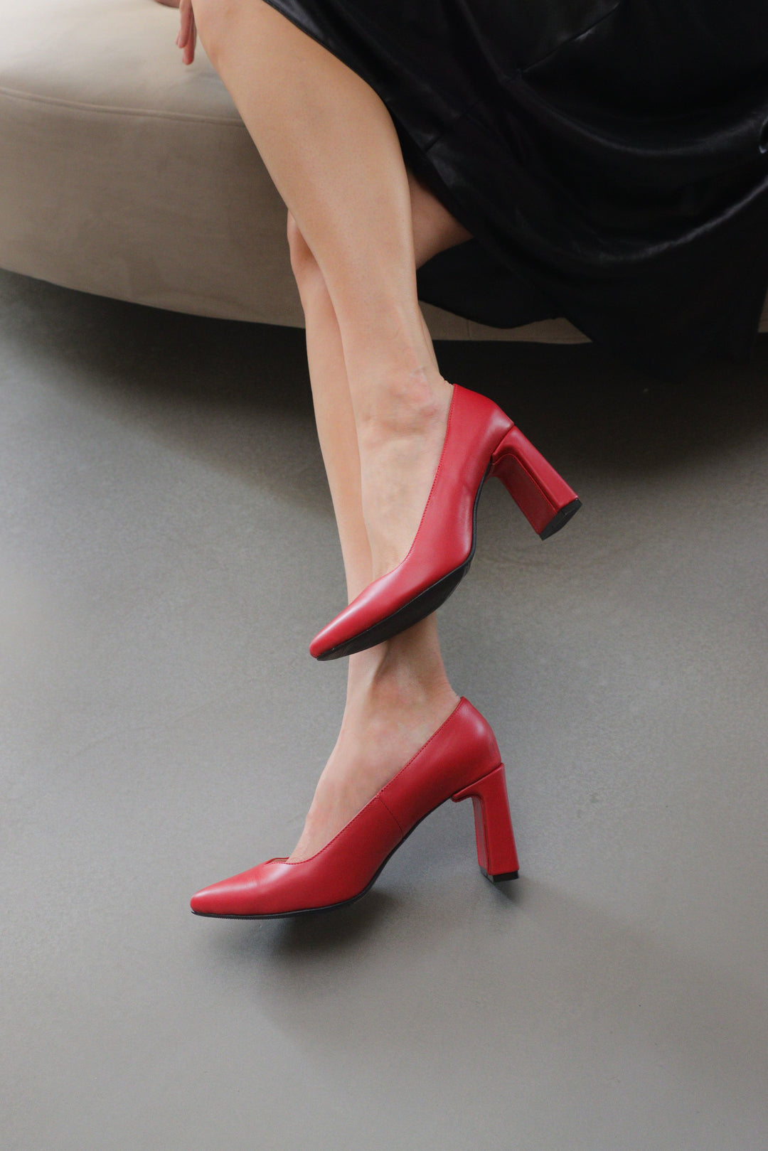 "Scarlet Red Heels"