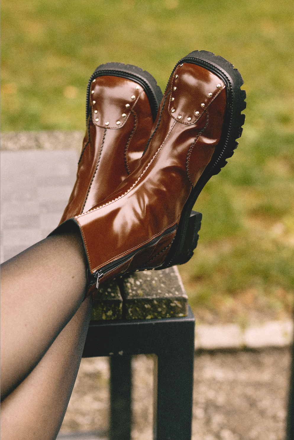 "Latte Boots, Brown"