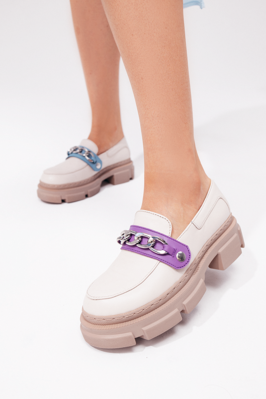 Da Vinci Loafers Off White