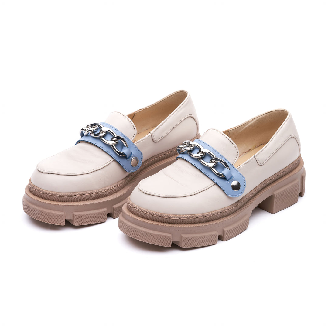 Da Vinci Loafers Off White