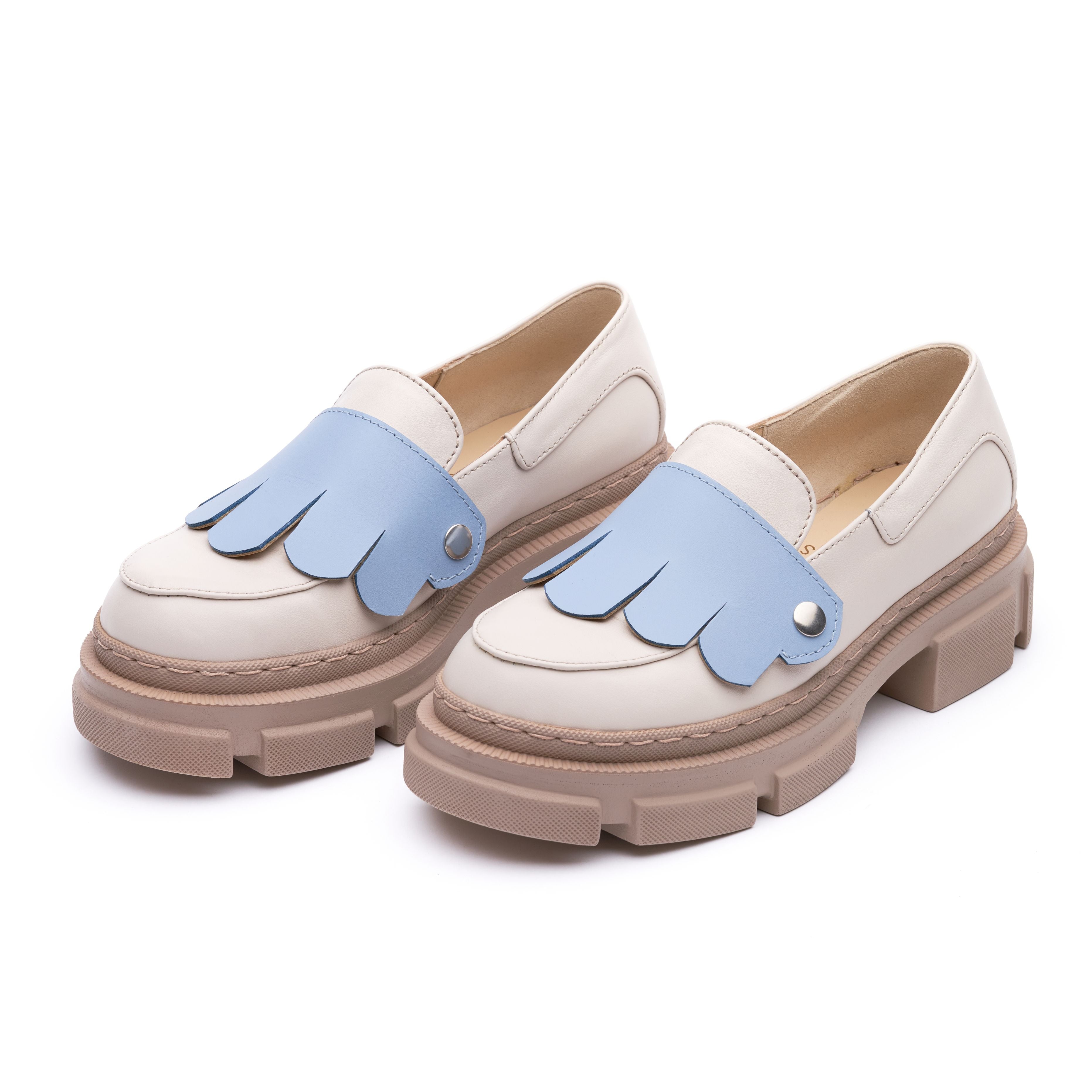 "Da Vinci Loafers Off White"