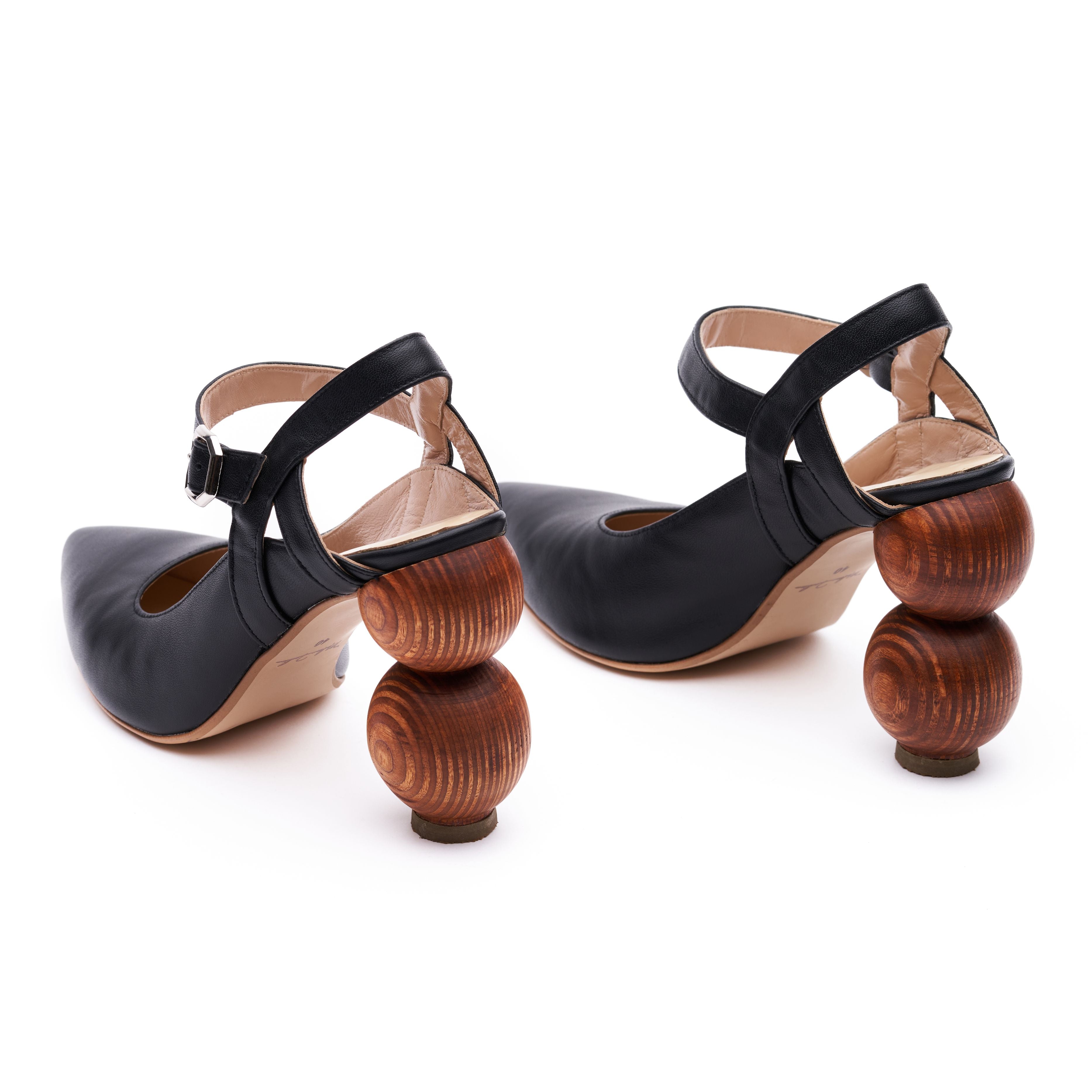 "Michelangelo Heels Black" sandėlyje